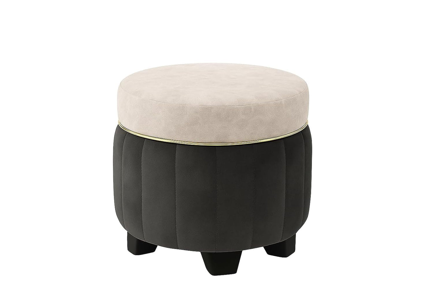 Royal Luxe 9 Seater U Shape Upholstered Sofa Set with Center Table & Ottomans