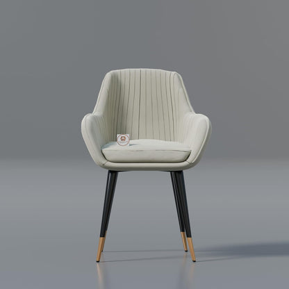 Modern Upholstered Dining Chair Set of 2 – Premium Fabric