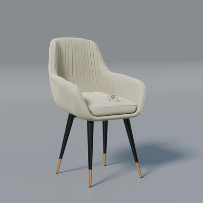 Modern Upholstered Dining Chair Set of 2 – Premium Fabric