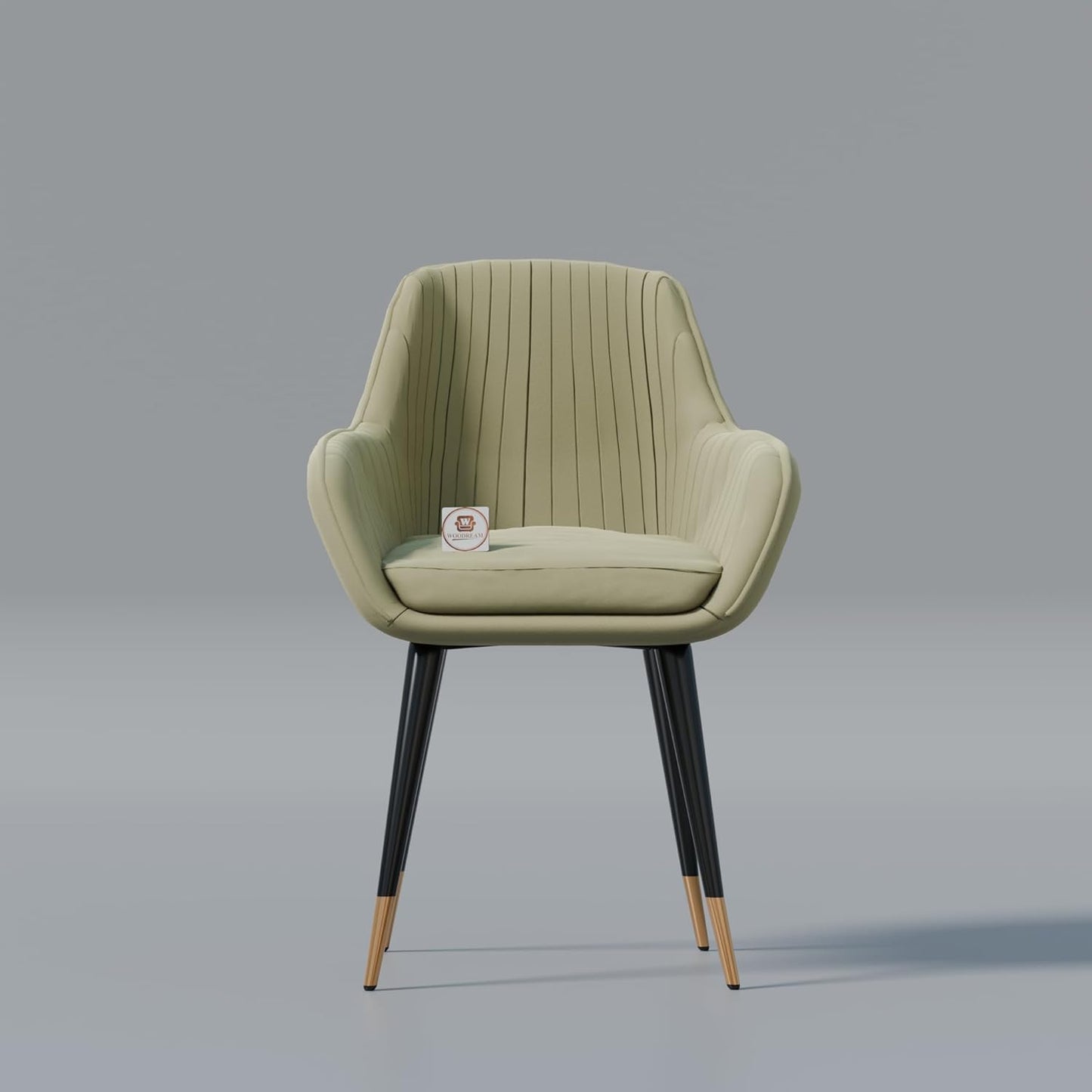 Modern Upholstered Dining Chair Set of 2 – Premium Fabric