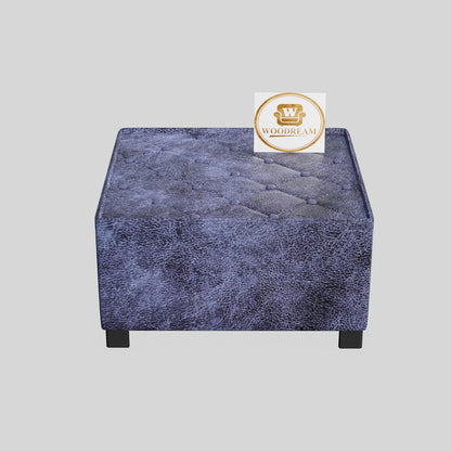 Ocean Luxe 7 Seater L Shape Sofa Set with Center Table & Ottomans