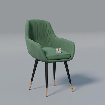Modern Upholstered Dining Chair Set of 2 – Premium Fabric